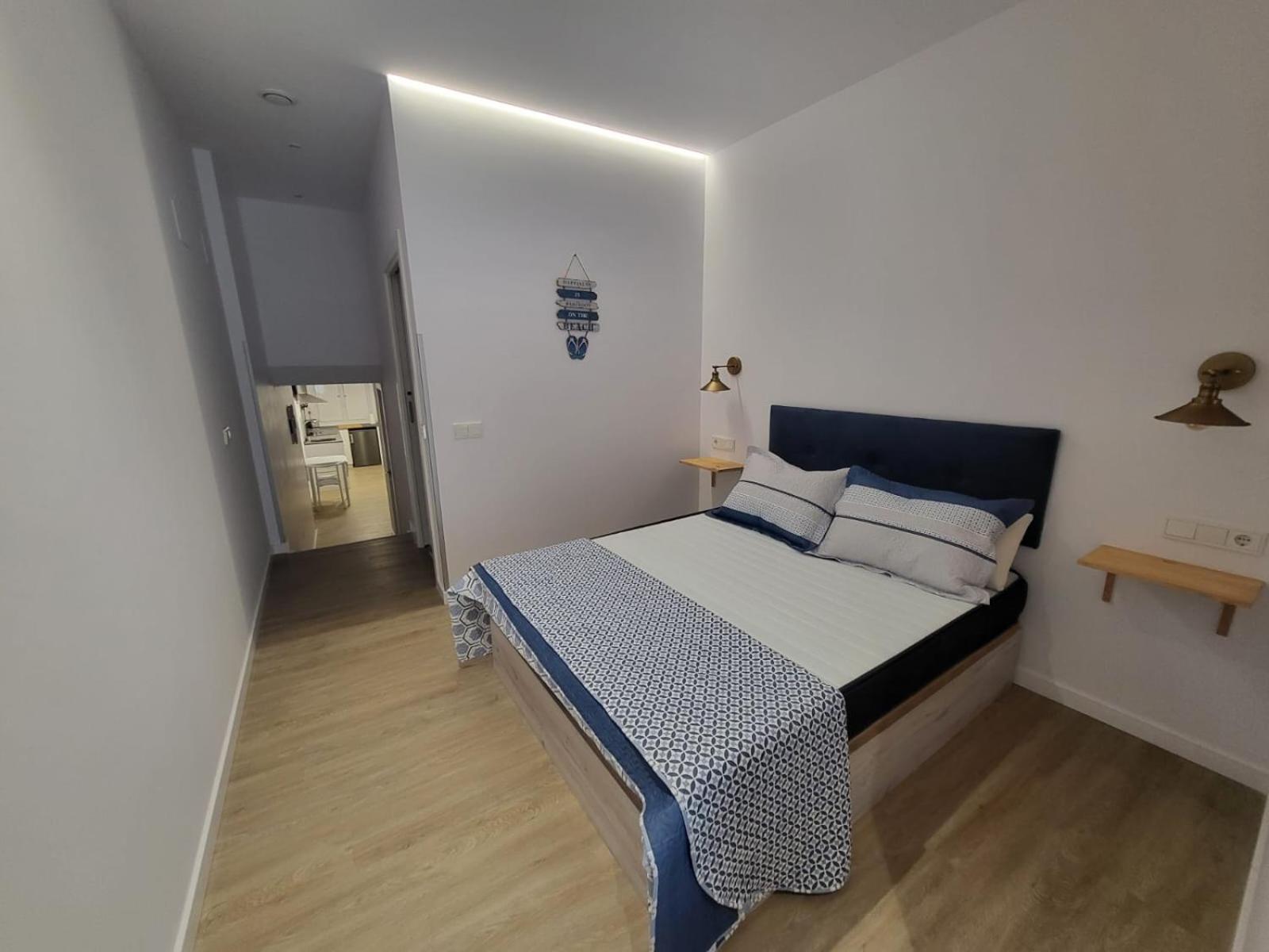Ferienwohnung The Blue Nest Gijón Exterior foto